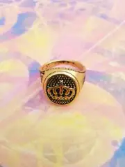 Wealth Magick Become Rich Attract Money Handmade Pagan Silver Ring RARE