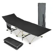 Folding Cot Portable Outdoor Camping Bed Carry Bag for Travel Beach