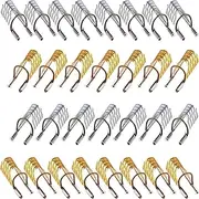 20 Pieces Reusable Nail Art Extension Forms Guide Protector Nail Tips Acrylic UV Gel Protector French Nail Forms for Nail Art Manicure Accessory Nail Salon Home Supply
