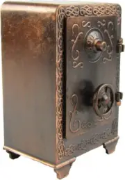 Treasure Gurus Miniature Bank Vault Money Safe Die Cast Pencil Sharpener