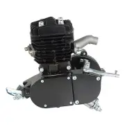 80cc 2 Stroke Motorized Motorised Bicycle Bike Cycle Gas Engine Motor Black