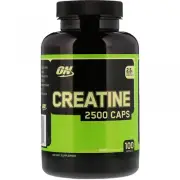 Optimum Nutrition, Creatine 2500 Caps, 2.5 G, 100 Capsules