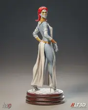 Mystique Hellfire Gala Statue 3D Printed kit Unpainted/Unassembled