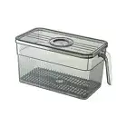 Food Crisper Food Grade Timing Function Space Saving Storage Container Bpa Free