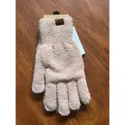 C.C. Pink Chenille Knit Smart Touch Gloves