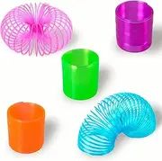 Bulk Toys - Slinky Toy - 25 Pcs Mini kids party favorsinky Party Favors for Kids - Bulk Slinky for Party Favors Easter Egg Fillers Goodie Bag Supplies Pinata Stuffers - Bulk Gifts for Kids - Classroom Prizes