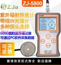 在飛比找樂天市場購物網優惠-ZJ-5800紫外線照度計輻射計功率計UV能量計強度LED 