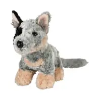 NEW PLUSH SOFT TOY MINKPLUSH OUTBACKERS 7183 Bluey Blue Heeler Dog 26cm Teddy
