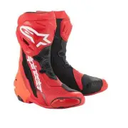 Supertech R Vented Boots Bright Red Red Fluo