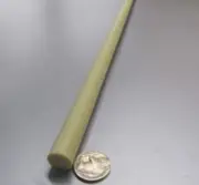 Phenolic Micarta Phenolic Nema G11 Rod .563" Diameter x 48" Length