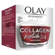 Olay Regenerist Collagen Peptide24 Moisturiser - 50g - Fast Shipping