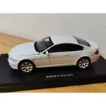 KYOSHO BMW 645CI COUPE 6 SERIES 1/43 引擎可開 引擎塗裝