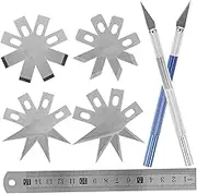 NUOBESTY Architectural Model Cutting Tool Kit Craft Knives Set for Hobbyists and Artists
