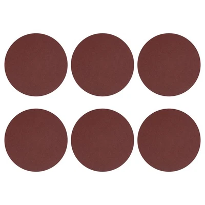 8 Pcs 10 Inch Sanding Disc 60 Grit Hook and Loop Sandpaper, Red