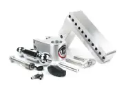 Weigh Safe 2.5" 180 Degree Class V 8" Drop Hitch Receiver, 18.5K; CTB8-2.5-KA