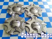 GIANELLE Wheels CHROME Center Cap # A203 Custom Wheel Center Caps (Set of 4)