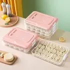 Freeze Dumplings Storage Box Transparent Egg Preservation Heat Resistant Freeze