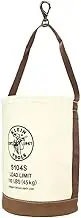 Klein Tools Leather-Bottom Bucket Swivel Snap, Load rated 100 lbs. (45.4 kg), 5104S