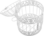 Luxshiny Rustic Vintage Bird Cage Centerpieces for Tables Decorative Indoor Birdcage for Weddings Hotel Decor Nature Inspired Photography Prop Craftsmanship