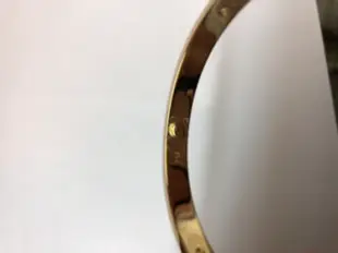 Cartier LOVE系列帶鑽手環