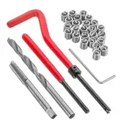 30pc M6 Helical Inserts Screw Thread Stripped Repair Kit Bolt Tapping Tap Metric