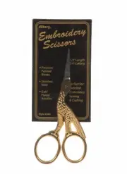 Allary 3 1/2 Inch Ultra Fine Stork Embroidery Scissors
