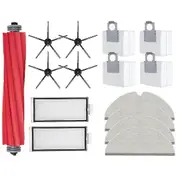 Spare Parts for Max/Max+/T8 Robot Vacuum Cleaner: HEPA Filter, Mop Cloth, Dust Bag