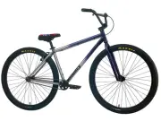 Sunday BMX 29 High C 2022 Bike Gloss Translucent Purple/Raw Fade TT: 23.5"