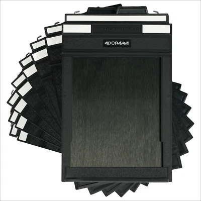 *NEW* 8 PACK - 4x5 Sheet Cut Film Holder, 16 METAL Dark Slides for Large Format