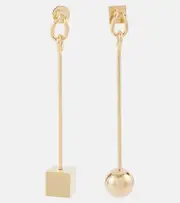 [Jacquemus] Jacquemus Nodo drop earrings One Size gold