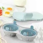 Microwave Egg Poacher,Poached Egg Cooker, Egg Maker Poached Egg Steamer Kitchek