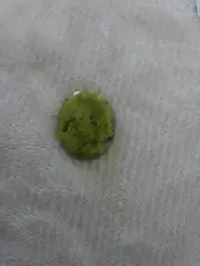 Peridot Worry Thumb Stone