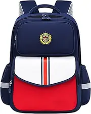 [Generic] Back Pack for Kids | Bookbag Student School Backpack | School Bag with Multi-Pocket, Reflective Kindergarten Backpacks, Elementary Bookbags