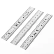 Mr. Pen- Machinist Ruler, Ruler 6 Inch, 3 Pack, Mm Ruler, Metric Ruler, Millimet