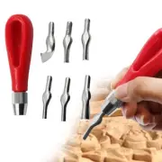 Round Carving Chisel Perfect Tool for Engraving and Shaping Wood by Hand
