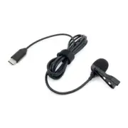 Mini Lavalier Clip-on Lapel Mic Microphone Type-C For