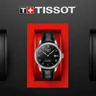 【TISSOT 天梭 官方授權】LE LOCLE 力洛克系列 機械腕錶 母親節 禮物(T0064071605300)
