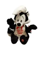 Pepe Le Pew Plush Kiss Zee Chef Skunk Looney Tunes Hallmark Funny Talking New