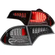 ANZO for 2006-2011 Honda Civic LED Taillights Black (for: Honda)