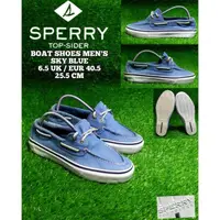 在飛比找蝦皮購物優惠-Sperry TOP SIDER 船鞋男士天藍色