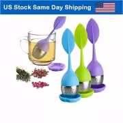 Tea Infuser Loose Leaf Silicone Tea Strainer for TeaPot Mug Bottle Cup 3 Set