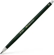 Faber-Castell TK9400 2mm 2B Clutch Pencil, Black [No sharpener included]