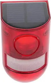 YOSADIER 1pc Sensor Security Light LED Flash Warning Light for Farm Outdoor Theft Protection