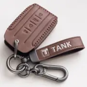 Remote Car Key Case Fob Cover Leather For Great Wall GWM WEY TANK Keychain