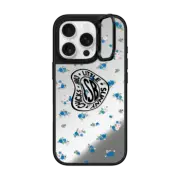 iPhone 16 Pro Mirror Ring Stand Case MagSafe Compatible Floral- Little Sunny Bite