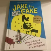 Jake the Fake Keeps It Real by Craig Robinson Signed Edition