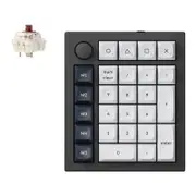 Keychron Q0 Max RGB Black Custom Mechanical Number Pad - Brown Hot-Swappable Switch [KBKCQ0MM3]