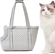 Dog Carrier Purse | Dog Purse Carrier, Cotton Small Dog Purse Cat Carrier,Portable Lightweight Winter Bags for Cats Dogs Puppies Kittens