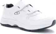 Propet Warner Strap (White,7.5M)
