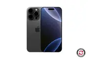 Refurbished Apple iPhone 16 Pro (256GB,Black Titanium)